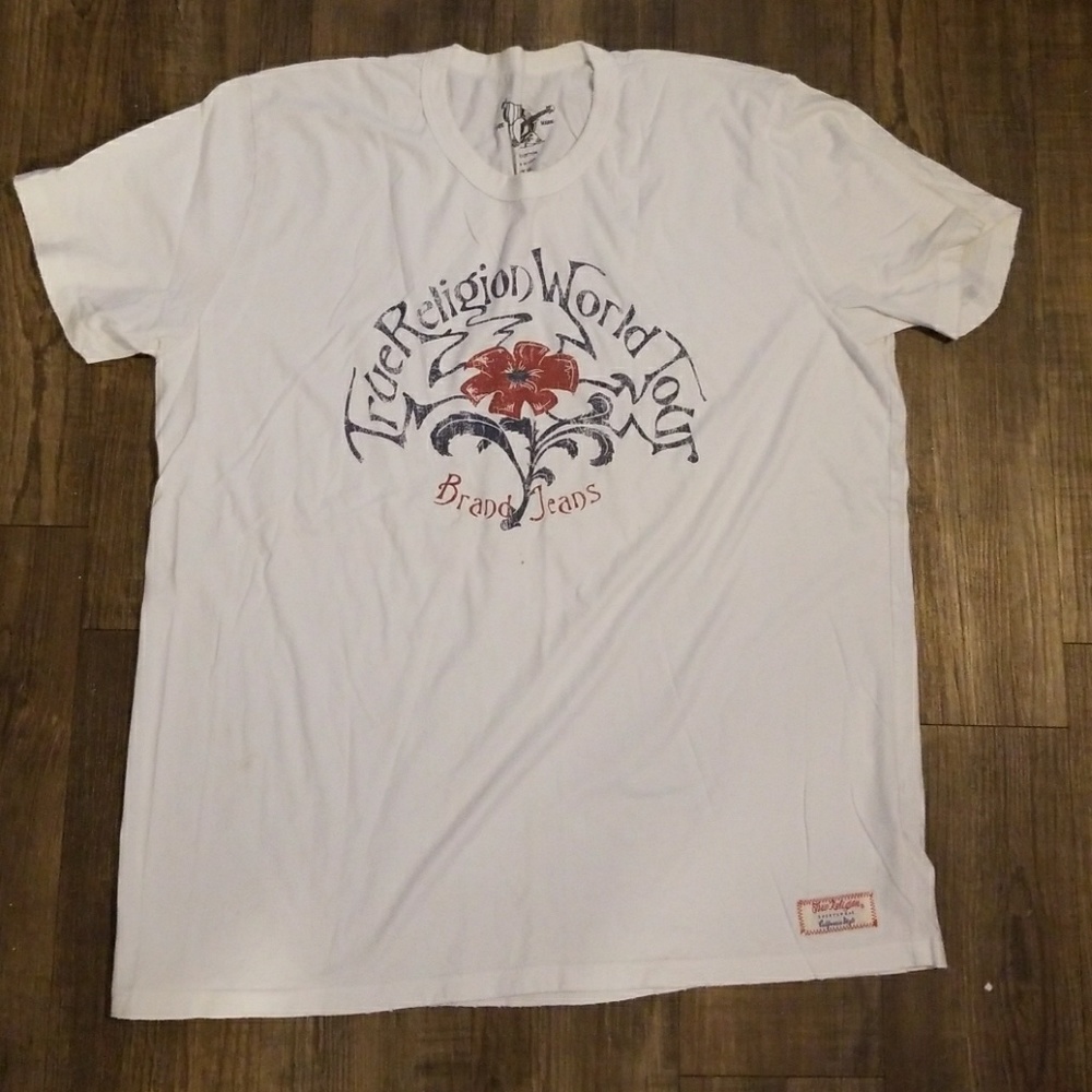 True Religion white Tshirt
